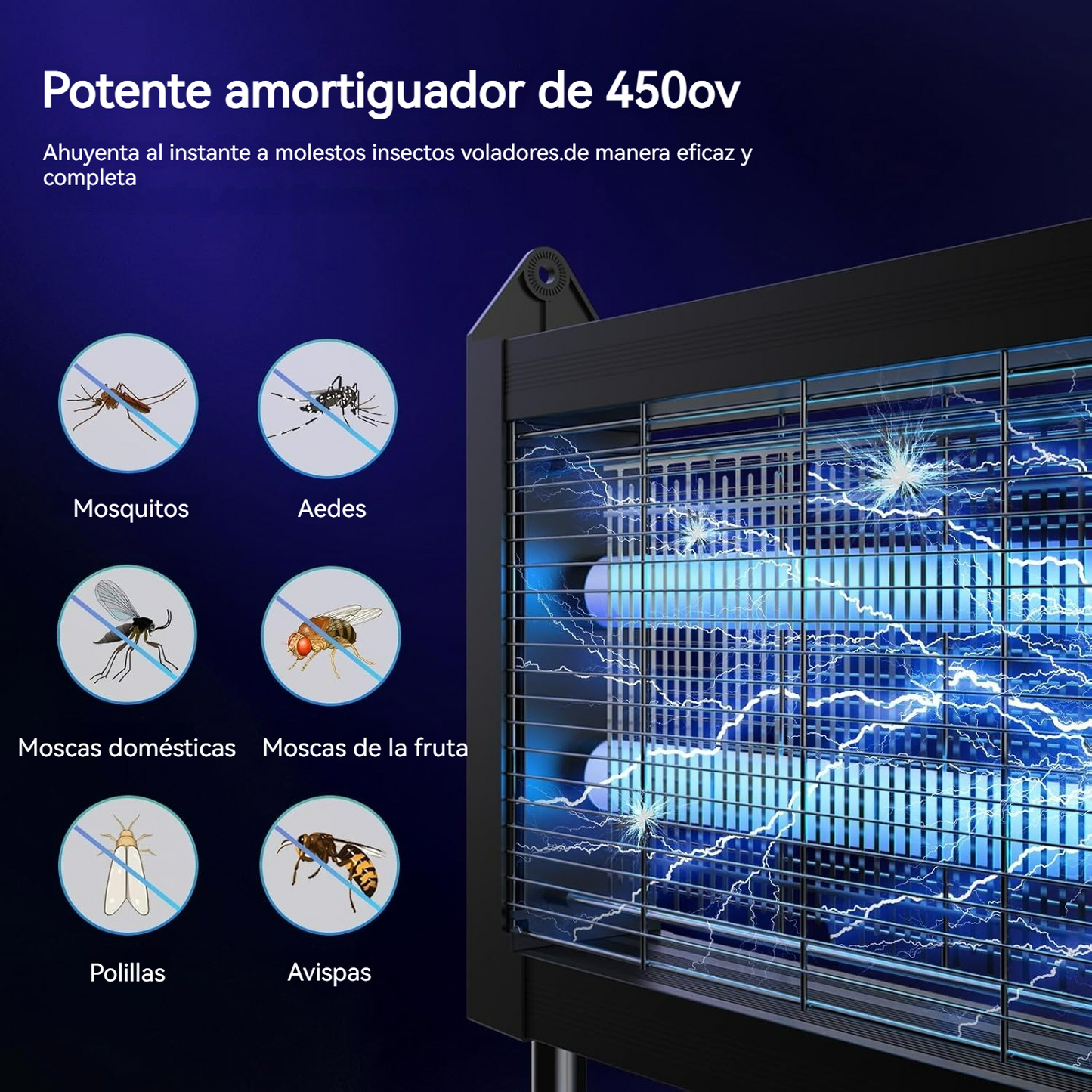 Lámpara Antimosquitos Solar Max
