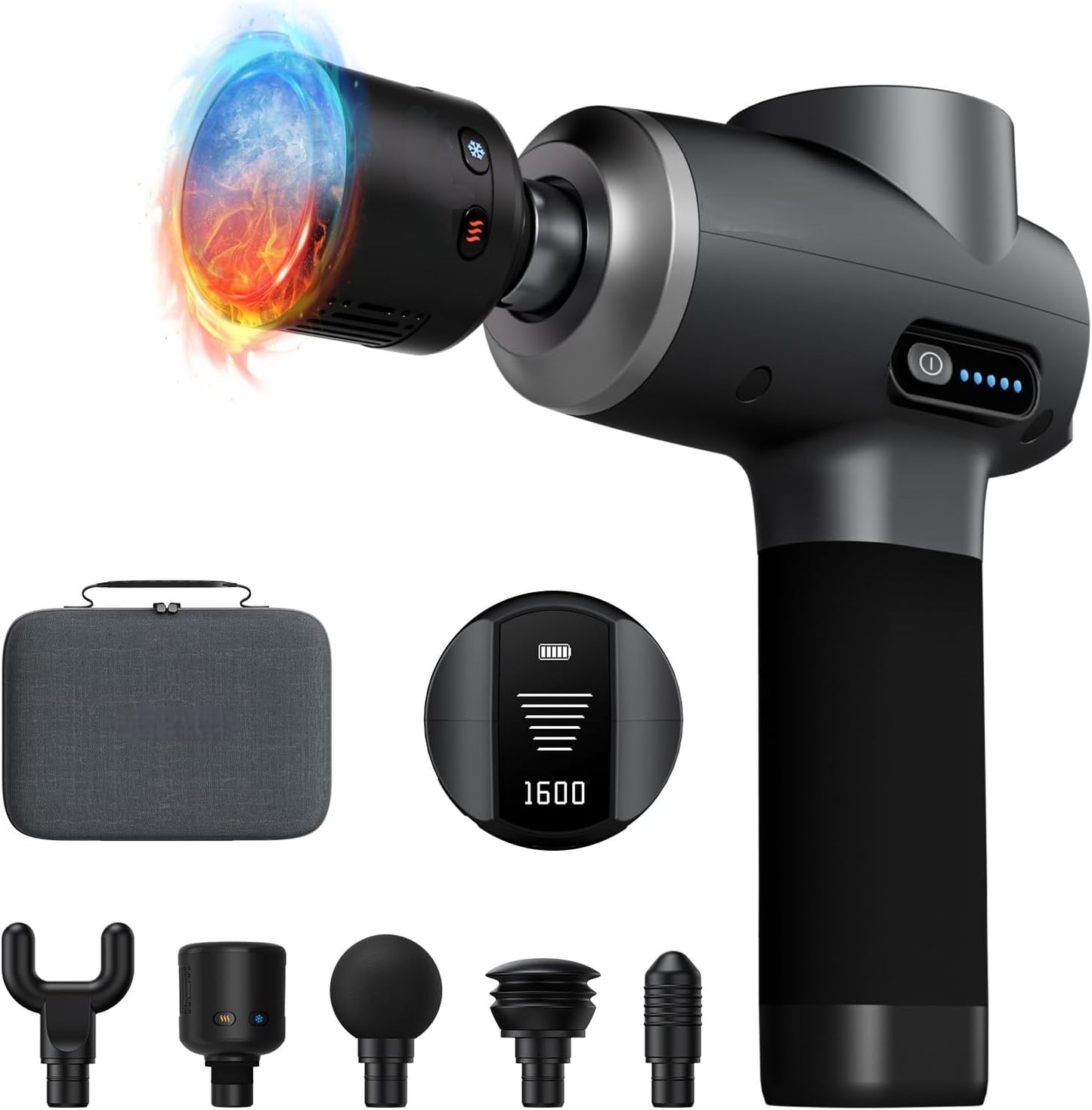 Pistola Masajeadora Calor y Frío ThermoRelax