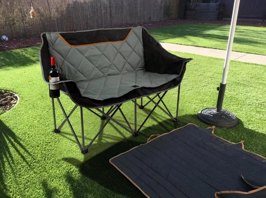 Silla Doble Todoterreno XL descansa en la  playa, camping o jardín