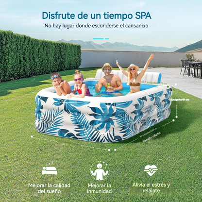 Hidromasaje Inflable Familiar XL