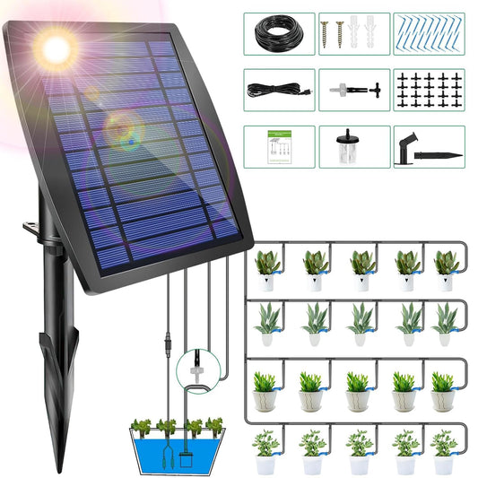 EcoDrop Solar — Riega tus plantas sin esfuerzo, solo con el sol