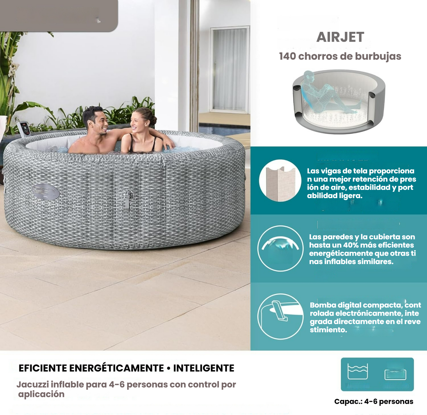 Spa Inflable Relax Total