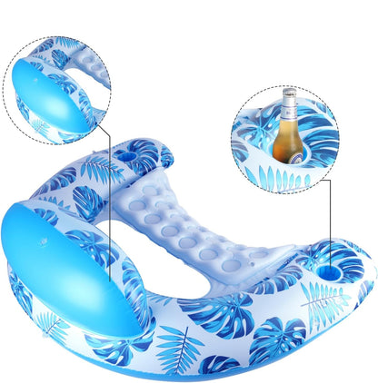 Flotador de Piscina con Sombrilla