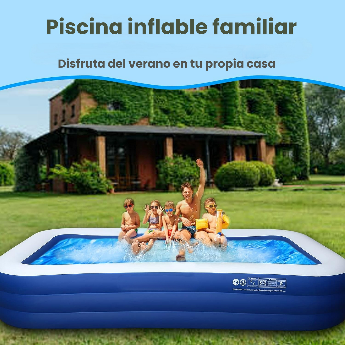 Piscina Inflable Familiar