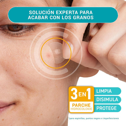 Parche Anti-Granos con tecnología hidrocoloide
