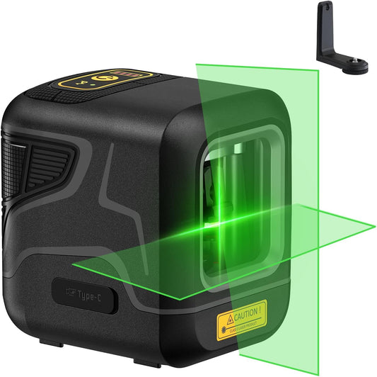 Nivel laser Verde de Bolsillo autonivelante, recargable y giratorio
