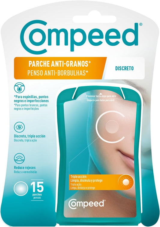 Parche Anti-Granos con tecnología hidrocoloide