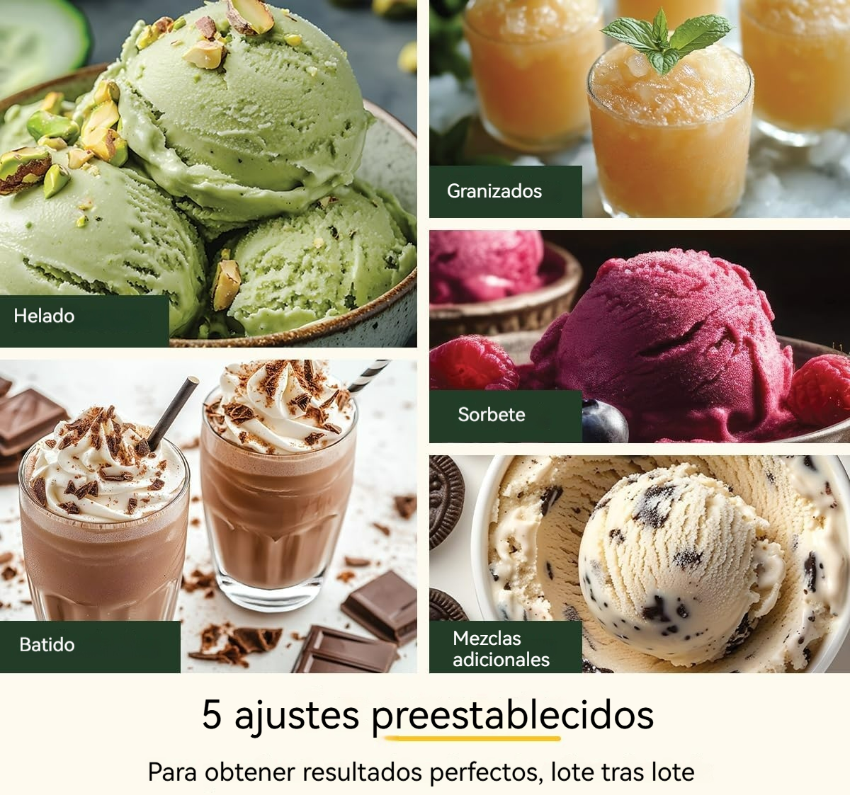 FrostBeam Trio™ – 3 postres helados, 1 dispositivo