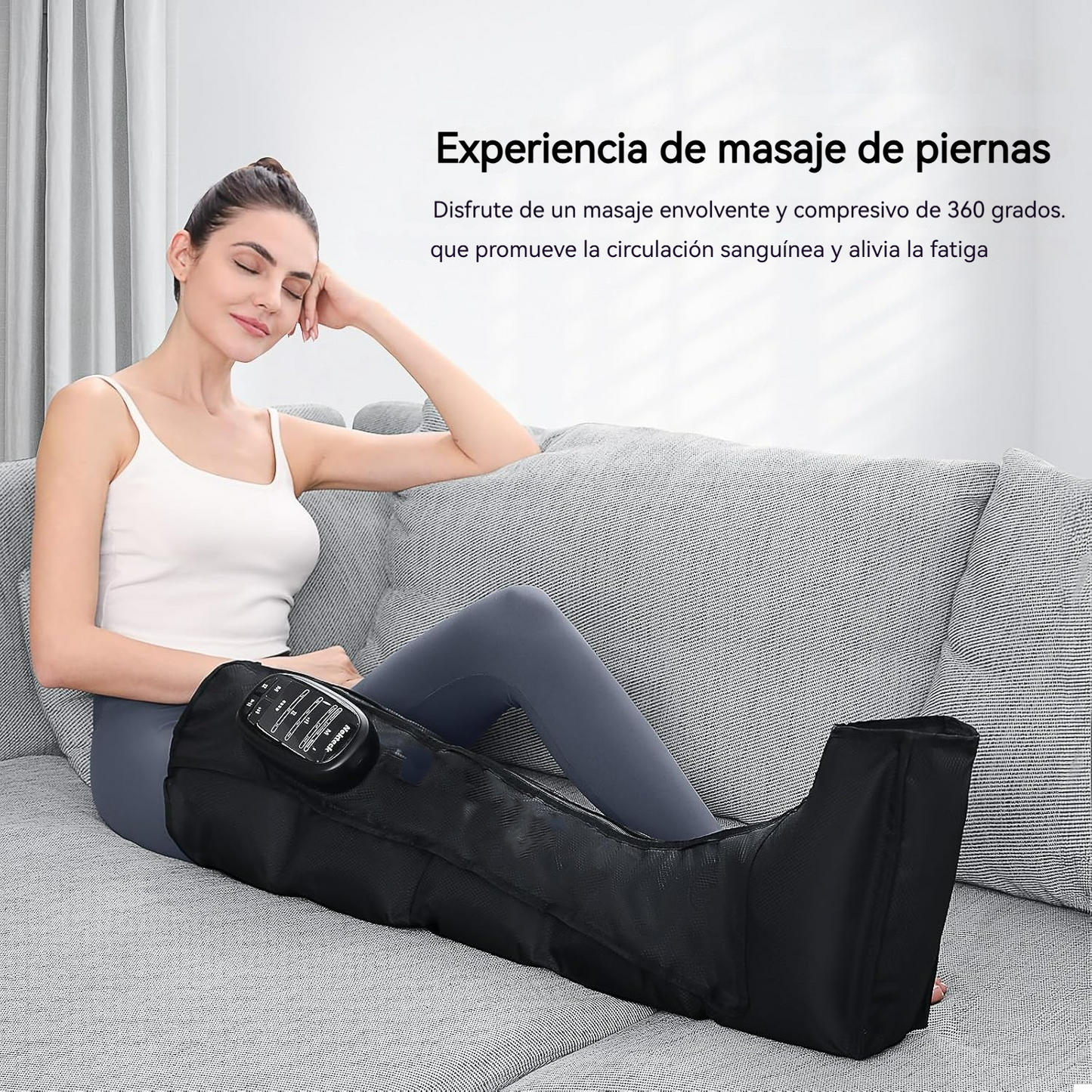 Masajeador Inalámbrico para Piernas con Compresión de Aire