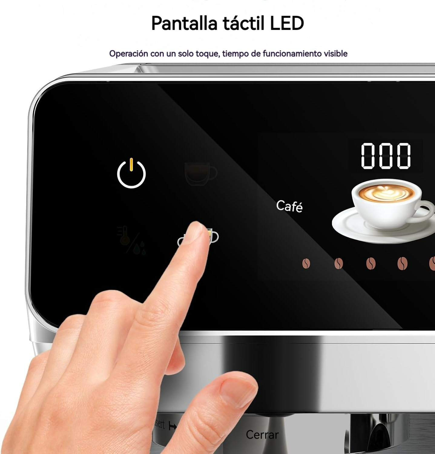 Máquina de Cappuccino Compacta