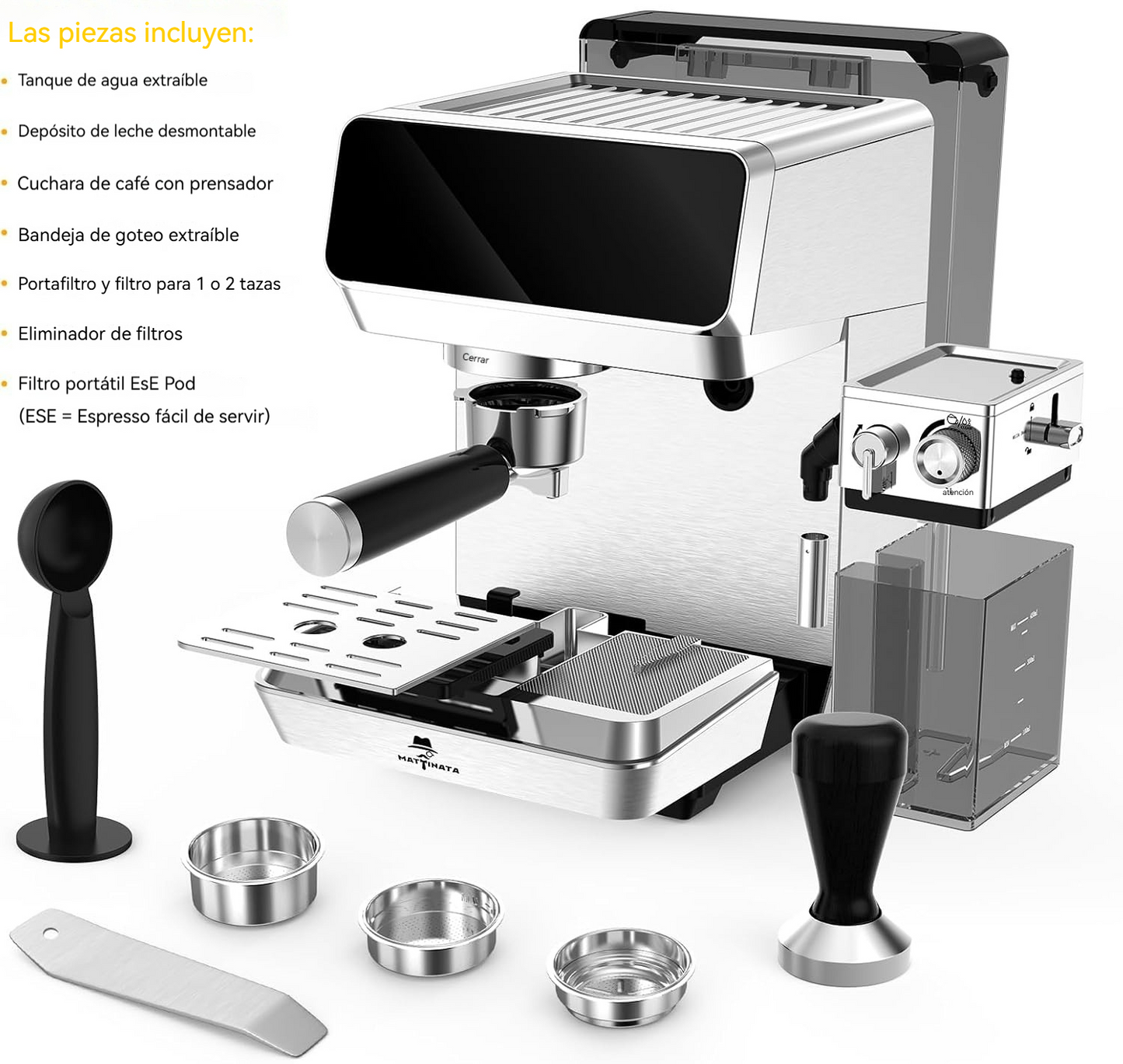 Máquina de Cappuccino Compacta