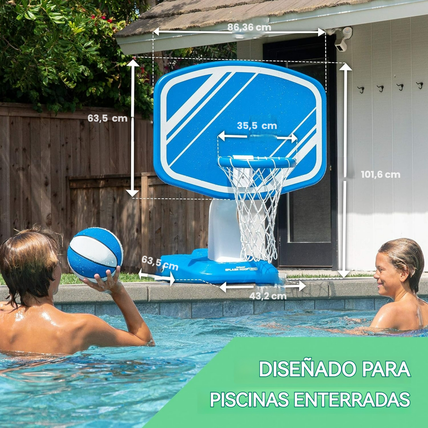Aro de Baloncesto Acuático