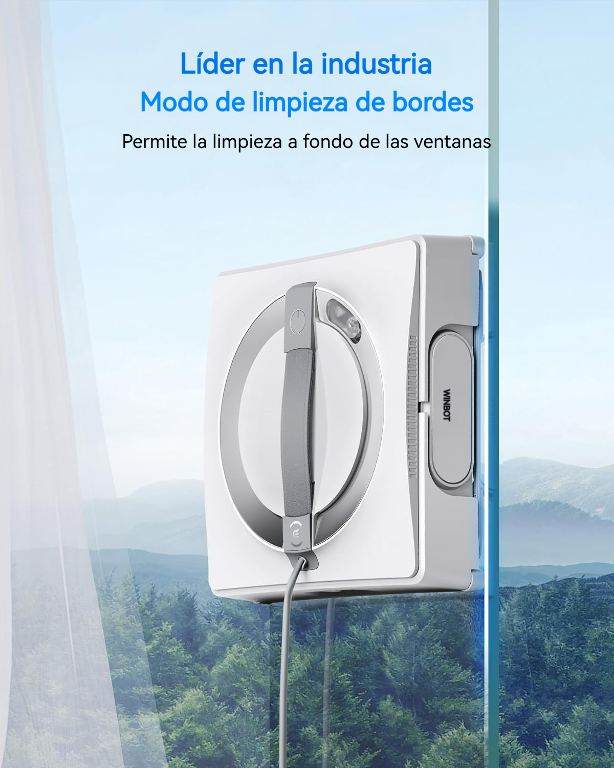 Robot Limpiacristales Portátil