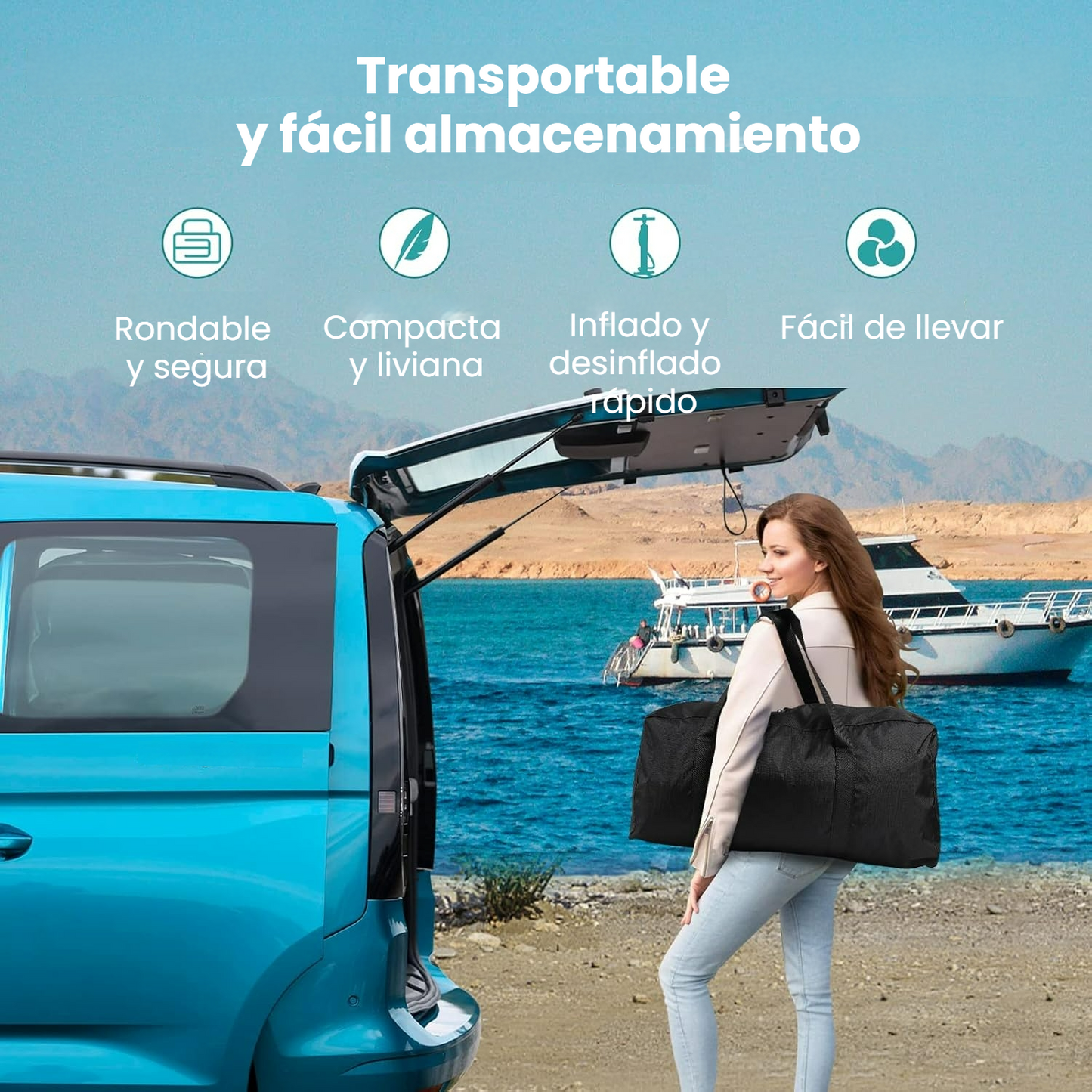 Isla Flotante inflable