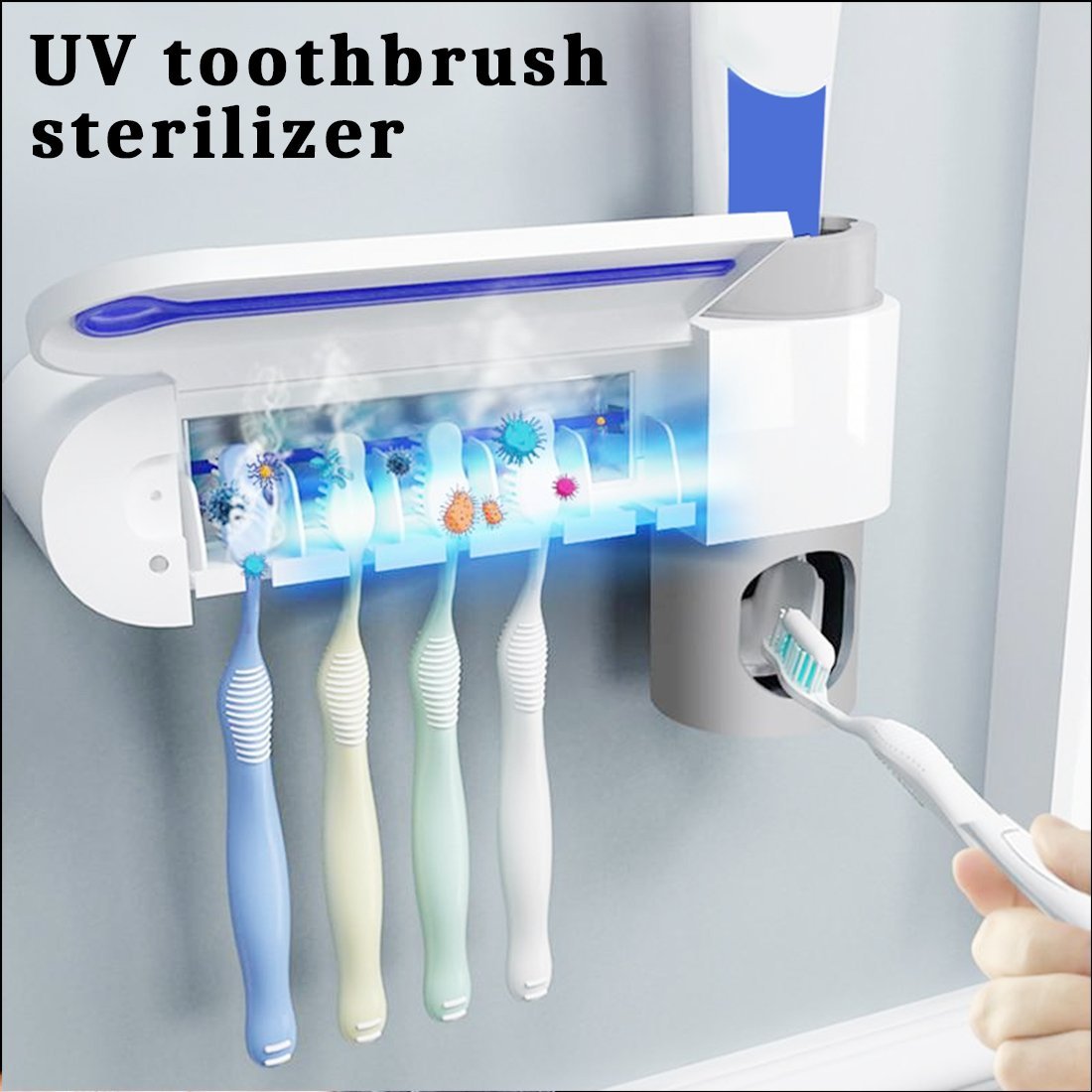 Soporte Esterilizador Inteligente anti-bacterias