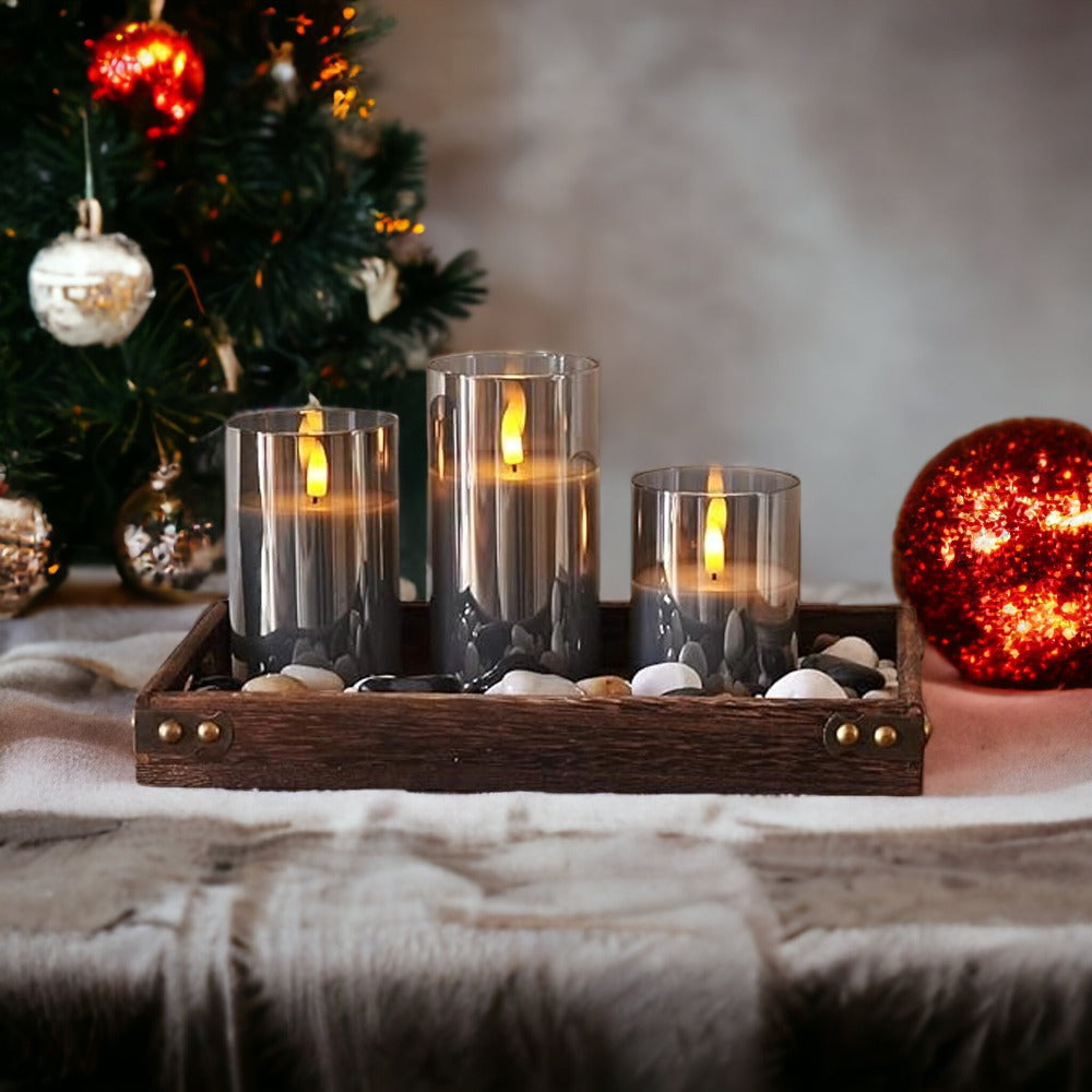 Set de Velas Sin Llama Realistas