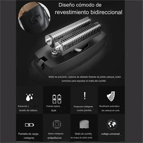Maquina de Afeitar 3 en 1