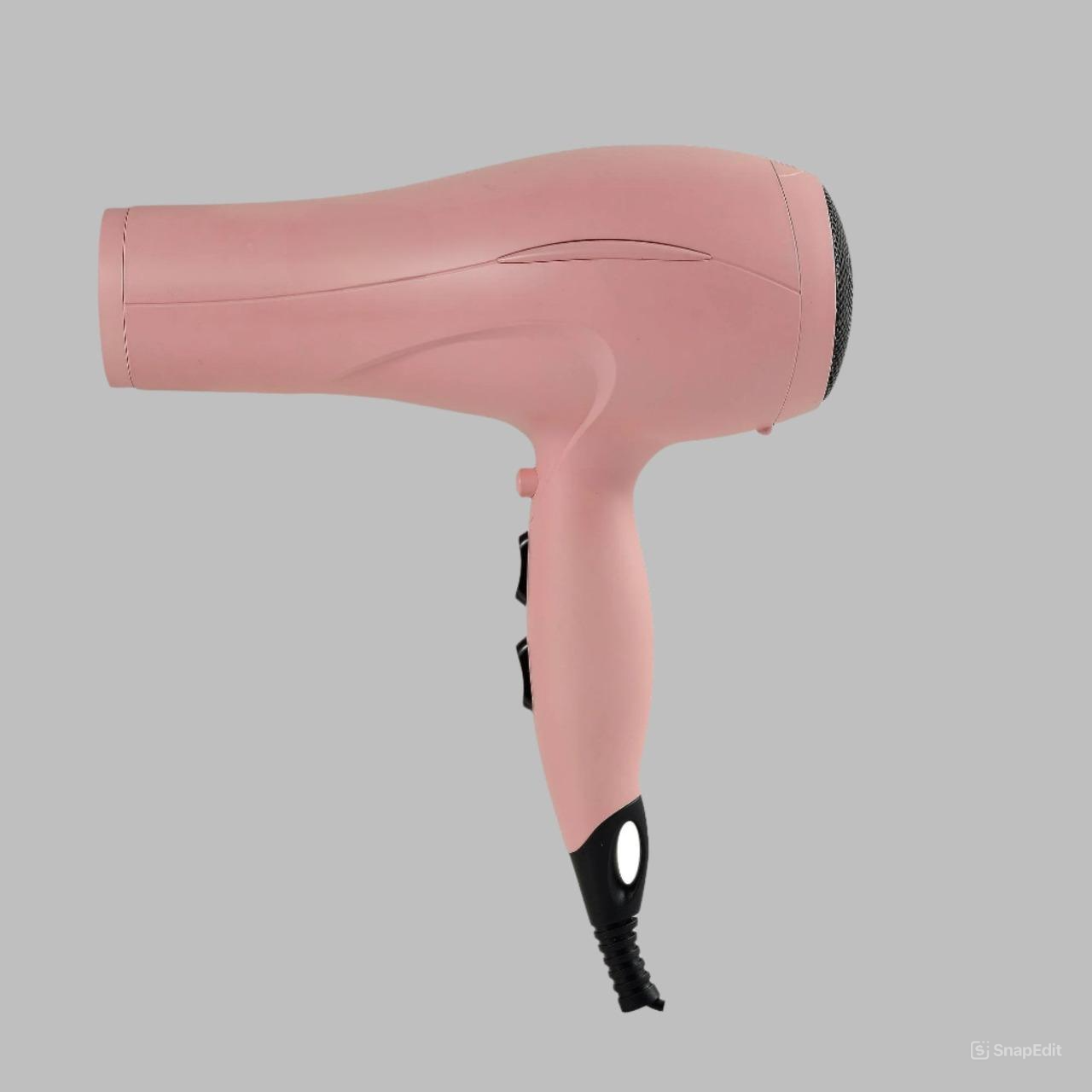 Set Secador y Plancha de Pelo Rosa