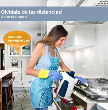 Limpiador a Vapor Compacto 5 en 1